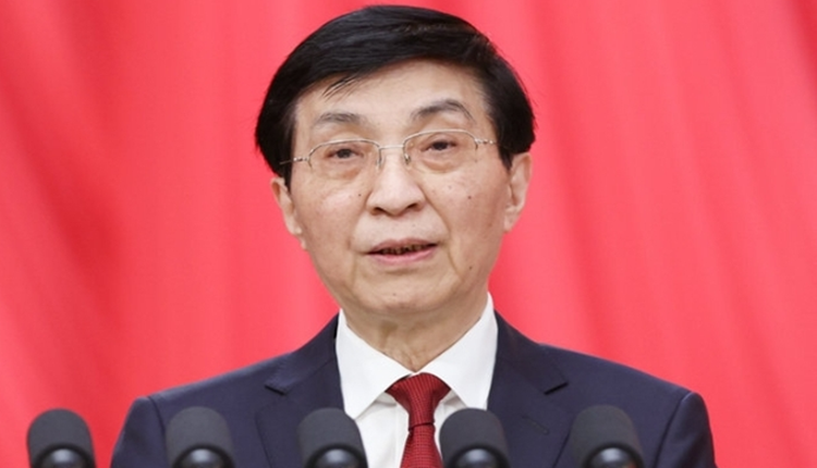 王滬寧代表政協第十四屆全國委員會常務委員會作工作報告