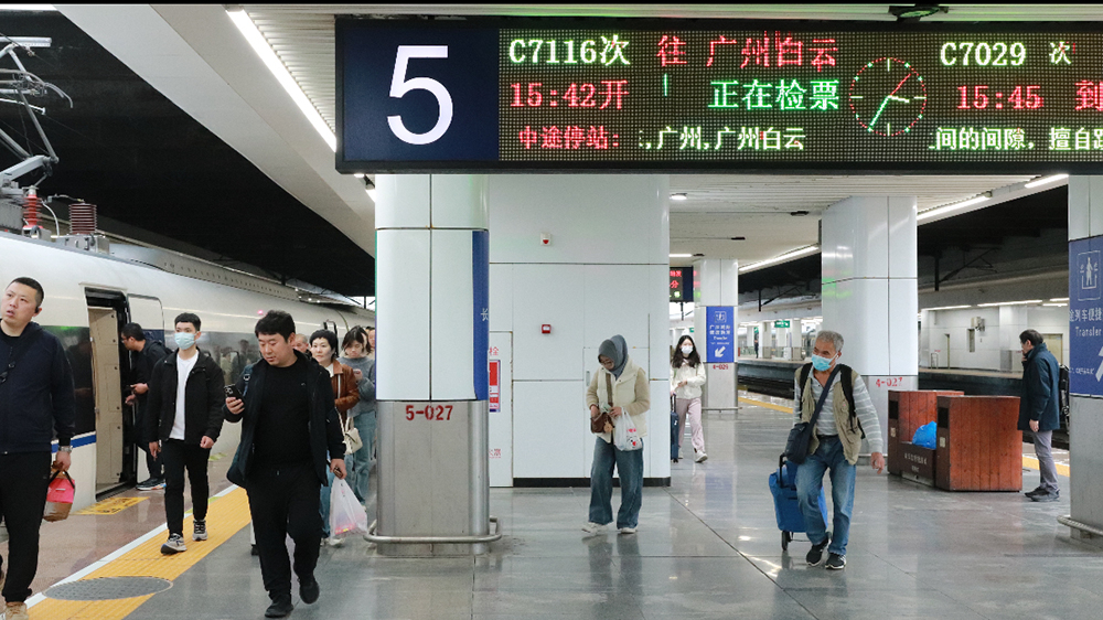 廣深城際再調整 列車開行再優化 廣深「一站直達」更便捷