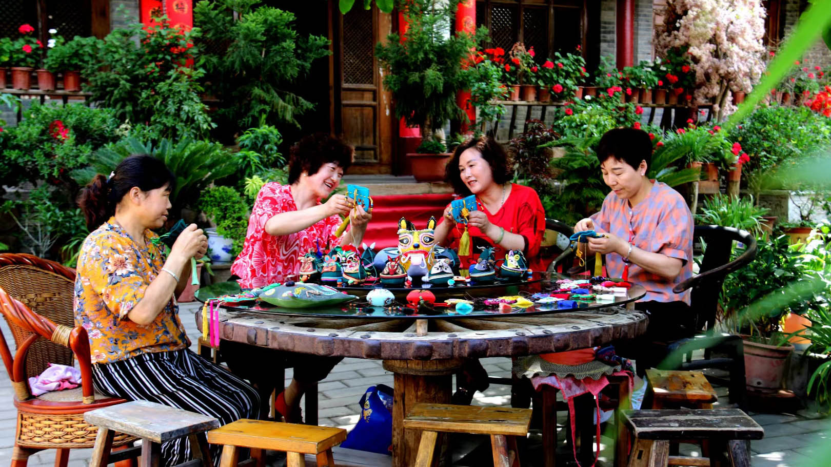 甘肅慶陽香包民俗文化節端午期間舉辦