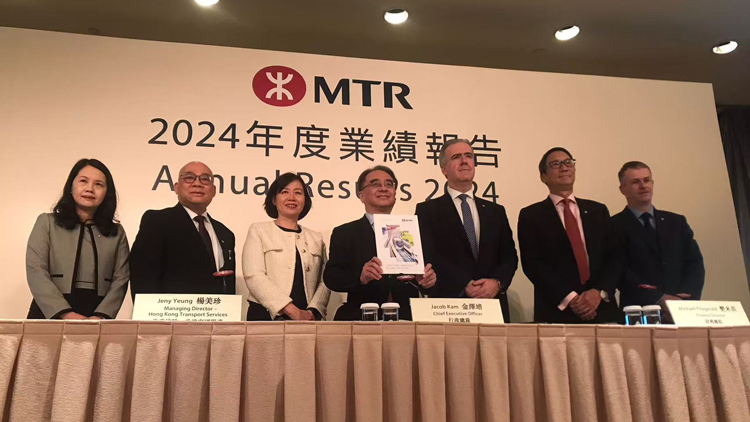 港鐵去年賺近160億按年倍增 金澤培：本地乘客量貼近疫前水平