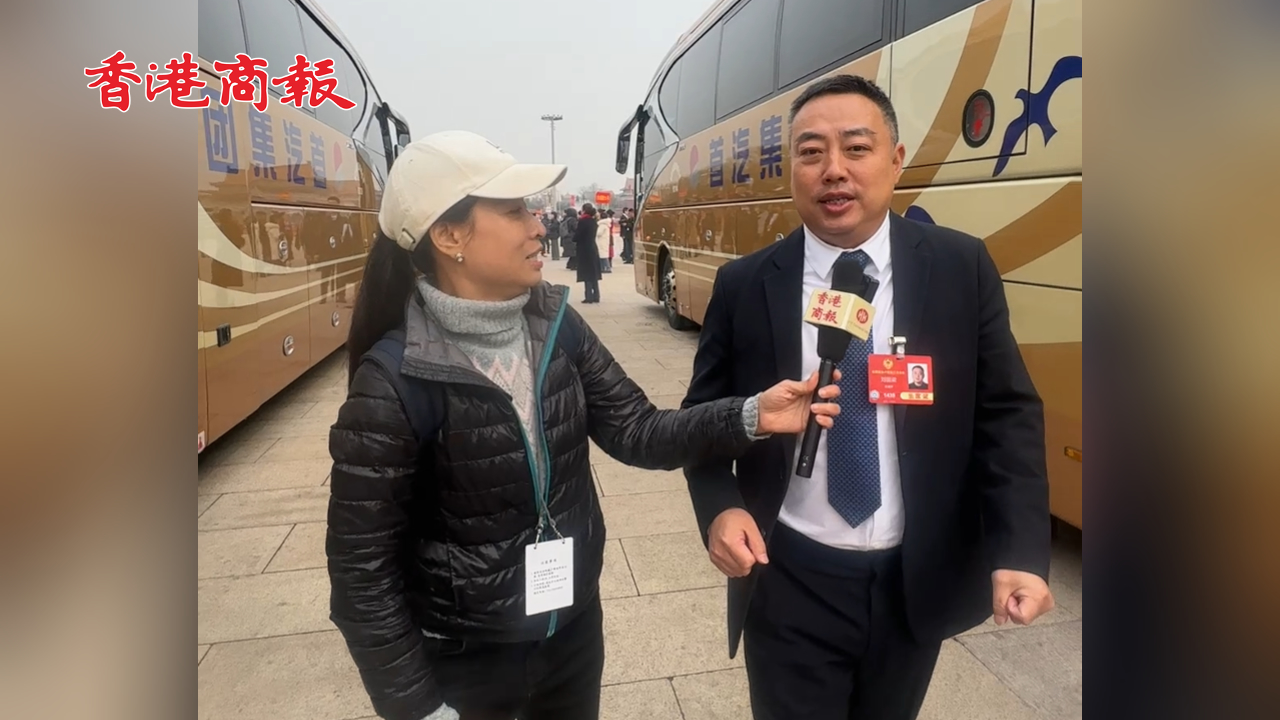 有片丨劉國梁：看好中國香港隊 期待赴港參賽