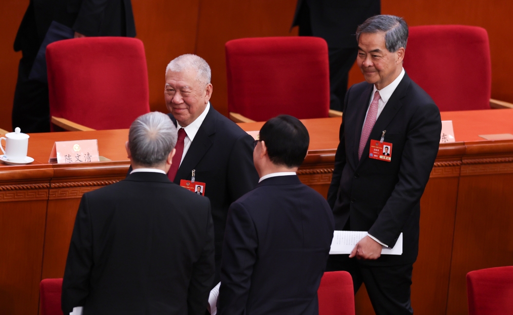 梁振英：促中外民心相通，助香港創新發展