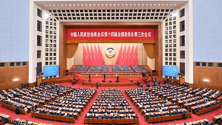 全國政協十四屆三次會議閉幕 習近平等出席