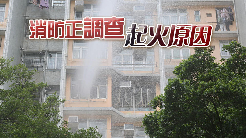 黃大仙下邨火警  一名婦人昏迷送院