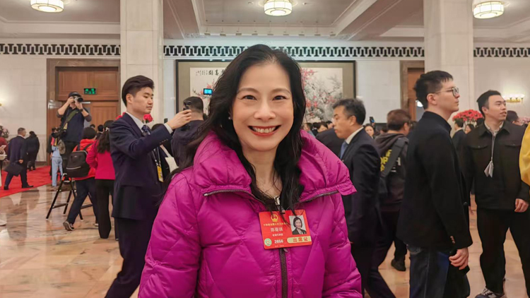 全國兩會 | 陳曼琪：香港背靠祖國  會迎來更繁榮穩定及美好的生活
