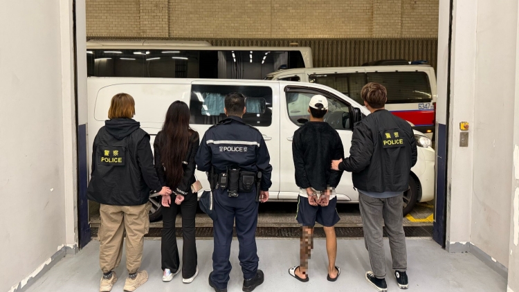 警方油麻地破毒品儲存中心 拘兩年輕人包括15歲女童