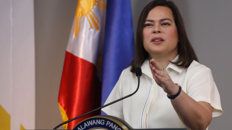 菲律賓副總統莎拉·杜特爾特啟程前往荷蘭