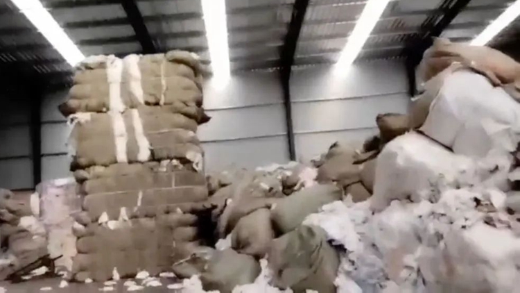 翻新衛生巾嬰兒紙尿褲涉事企業已被查封 負責人已被控制