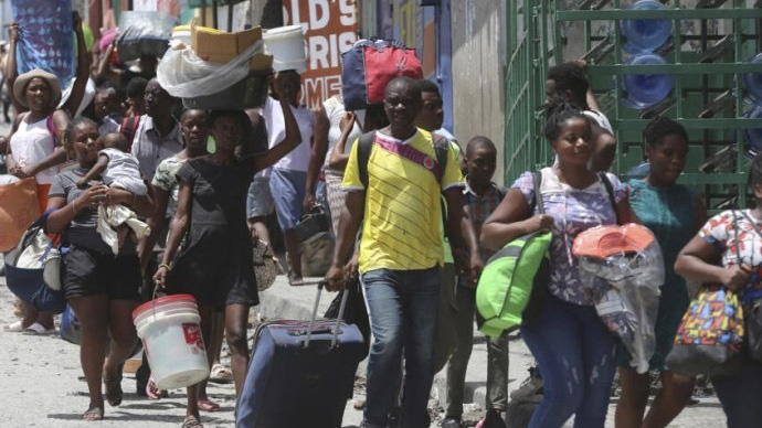 海地幫派暴力活動致首都超4萬人流離失所