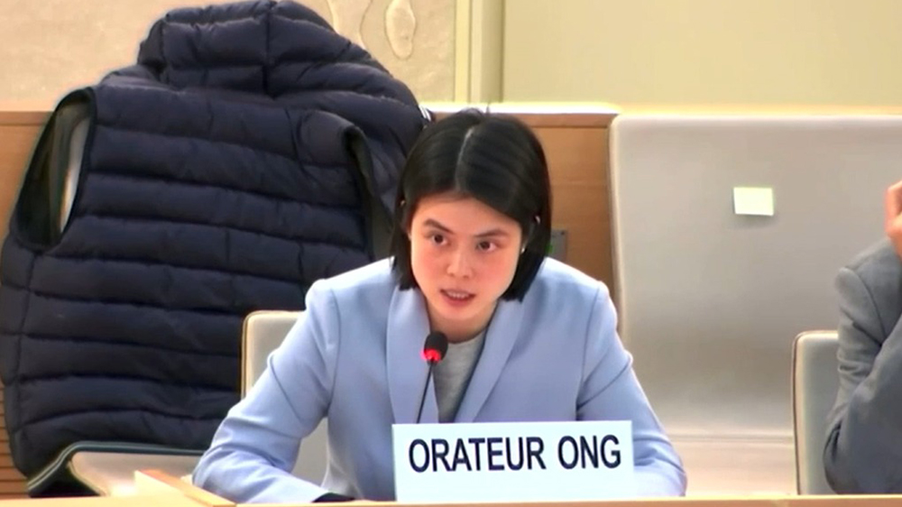 香港青年聯會主席林顥伊於聯合國人權理事會發聲：香港在「一國兩制」下持續繁榮發展 某些國家對港人權問題指控毫無根據