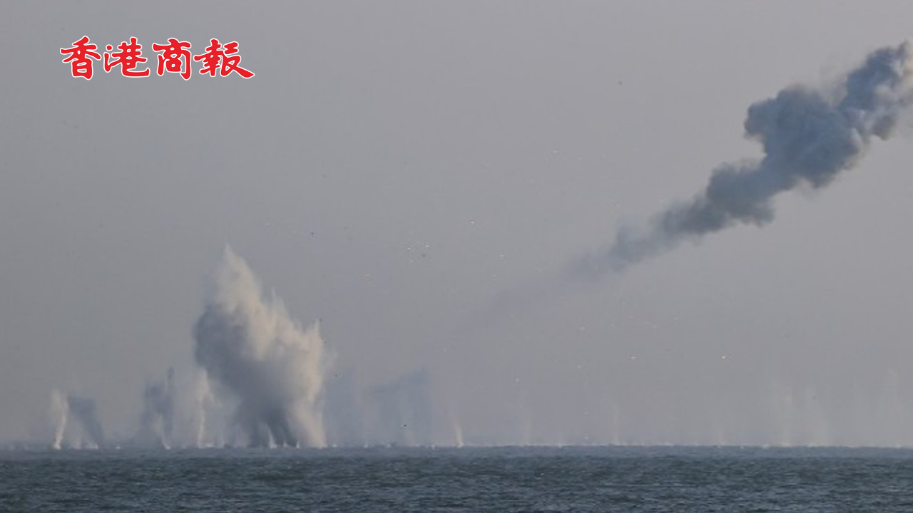 有片丨朝鮮試射新型防空導彈武器系統 金正恩現場觀摩