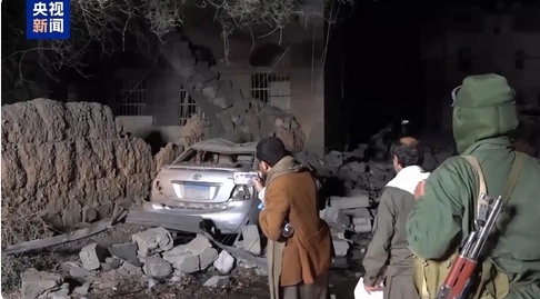 胡塞武裝：美軍對也門多地發動十余次空襲 