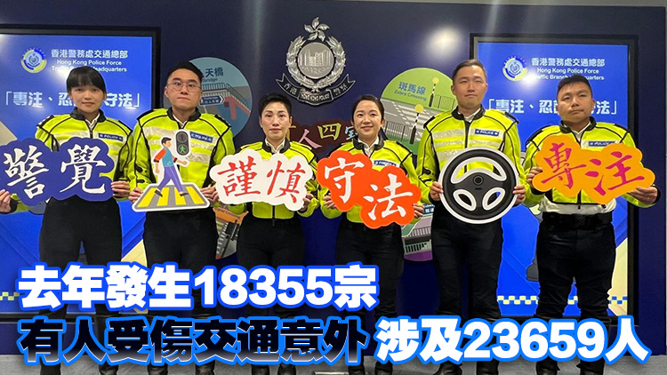 下周起警方於全港不定時、不定點執法 嚴打不小心駕駛超速及亂過馬路等交通違例