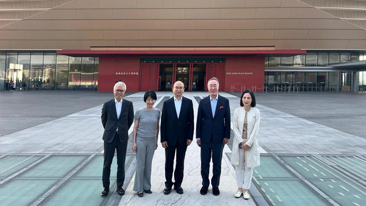 黑龍江省委書記許勤訪西九文化區