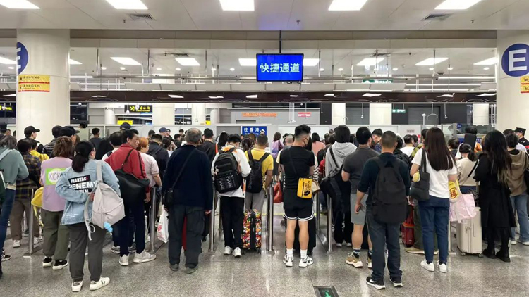 23.08萬人次！福田口岸單日通關客流量創今年以來新高