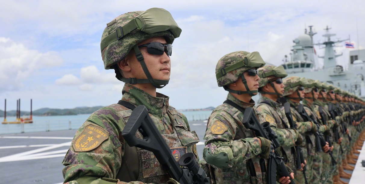 中國與泰國將舉行「藍色突擊-2025」海軍聯合訓練
