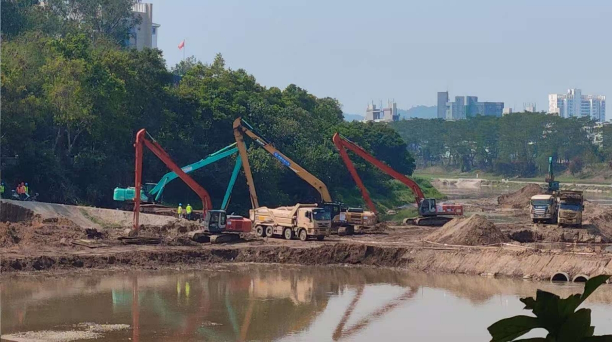 深圳「清淤+生態治理」夯實流域水安全屏障 打造「水清岸綠、魚鳥共生」的生態畫卷