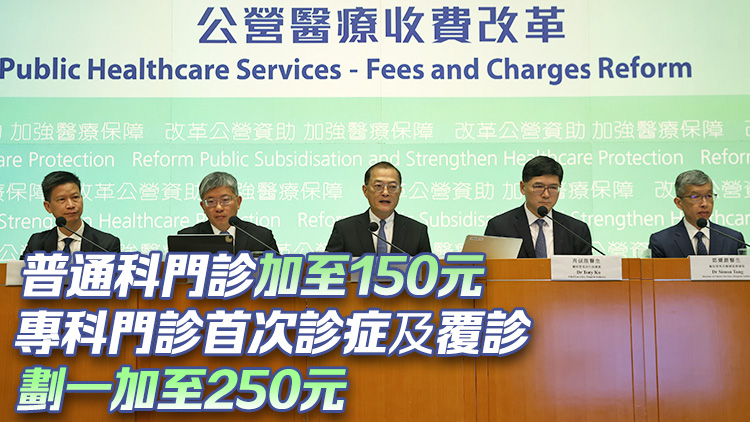 公營醫療收費改革方案出爐：急症室收費增至400元 危殆危急病人免費