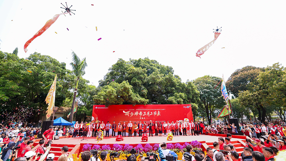 深圳西鄉北帝三月三廟會今日盛大啟幕！品書香逛非遺精彩停不下來