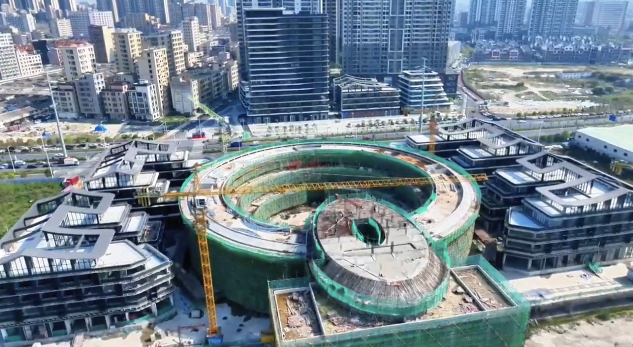 揭陽市揭東區緬商玉文化產業基地北地塊（一期）進度條已近八成