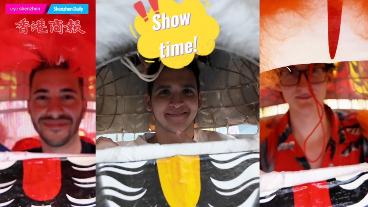 有片丨Z世代留學生組隊舞獅