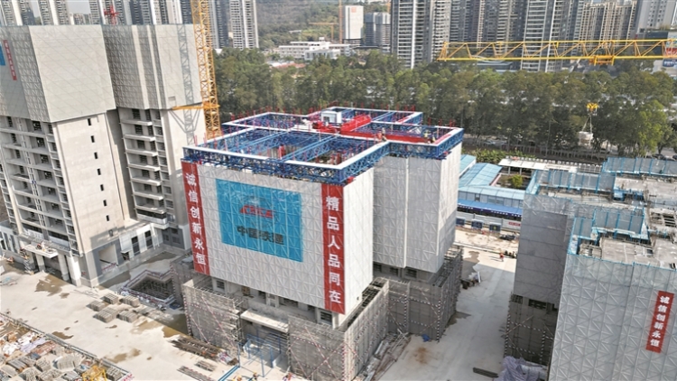 「空中造樓工廠」助力民生工程