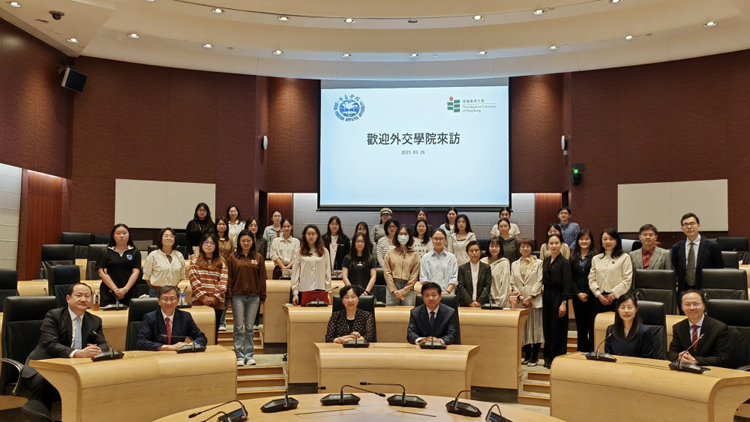 兩位資深大使到訪教大發表專題演講 教大與外交學院深度合作全面展開