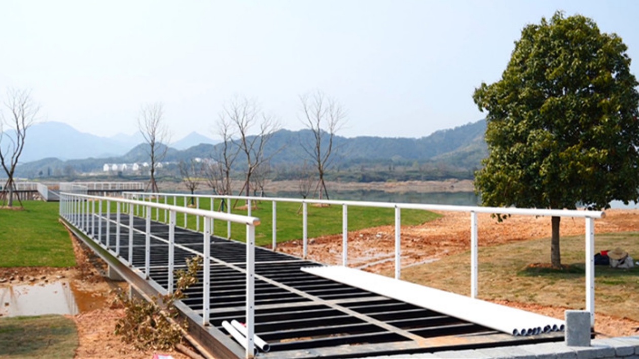 皖休寧縣：打造月潭湖濕地公園 促進庫區生態旅遊發展