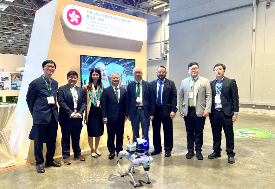 謝展寰出席澳門國際環保展 稱把握國家雙碳戰略下機遇