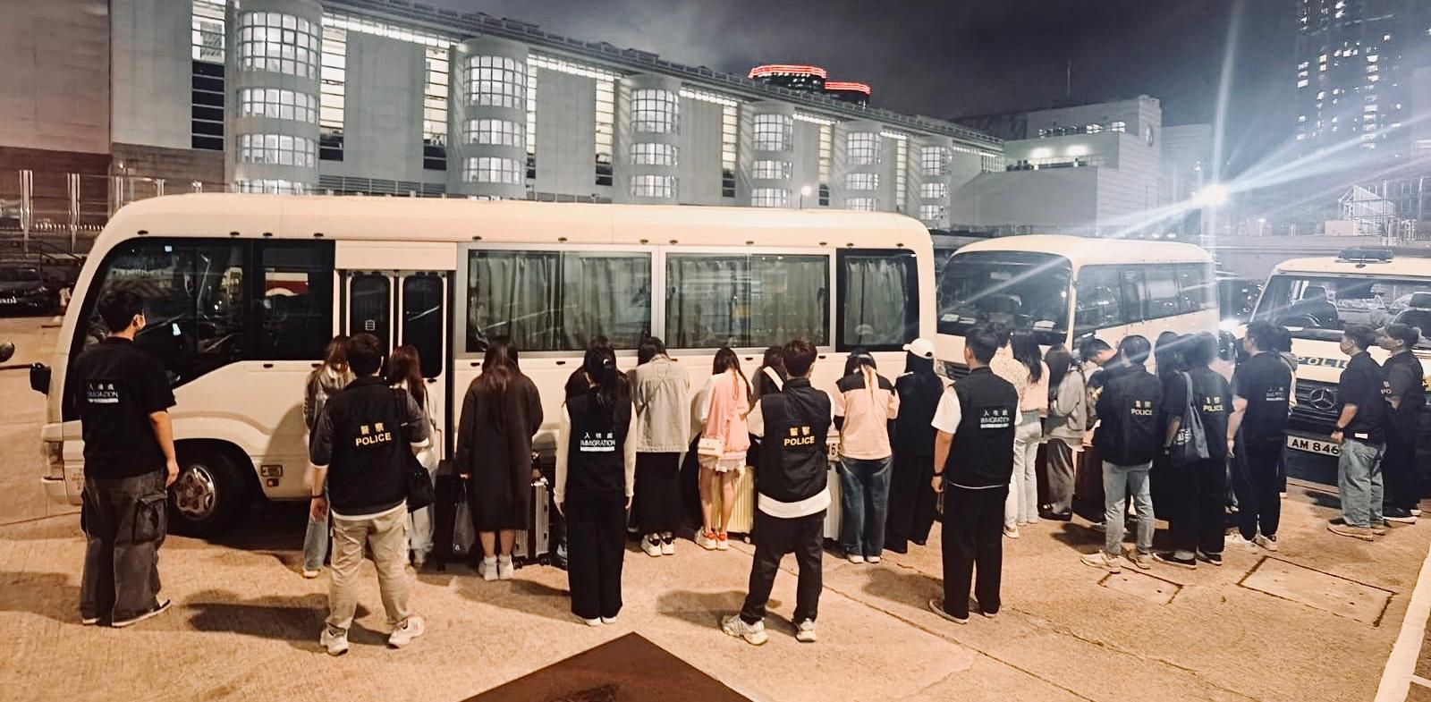 警方西九龍掃黃拘32人 年紀最小女子僅17歲