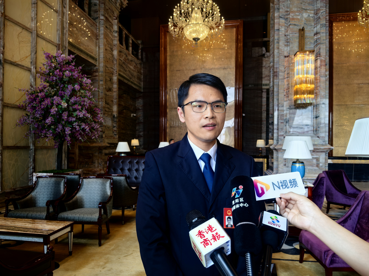 惠陽兩會∣惠陽區人大代表葉亮：以繡花功夫推進民生工程 讓兩會精神在社區落地生根