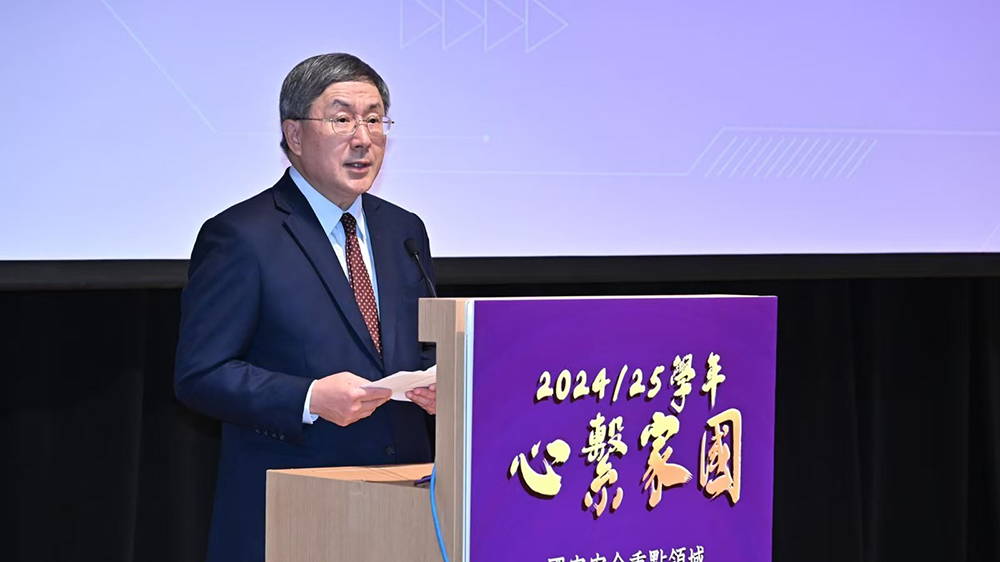 4·15第十個全民國家安全教育日 卓永興鼓勵同學為國家社會貢獻力量