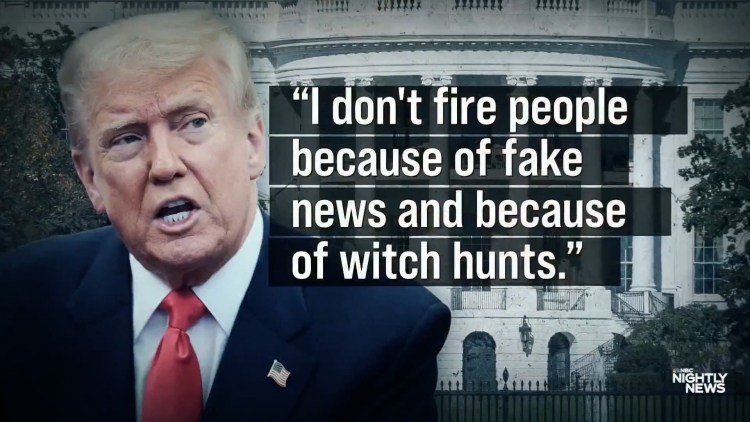 特朗普回應群組洩密門：我不因假新聞和迫害解僱人