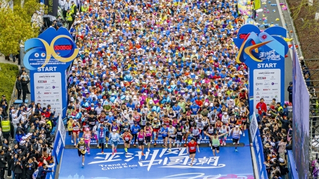 亞洲速度領跑古韻嘉興 多元元素共繪馬拉松盛景