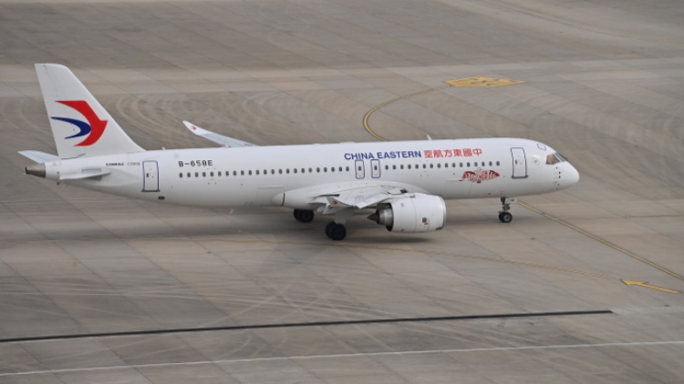 國產大飛機C919首飛上海虹橋—瀋陽航線