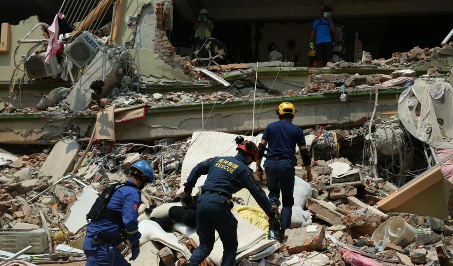 緬甸地震｜地震已致2056人死亡 包括3名中國公民