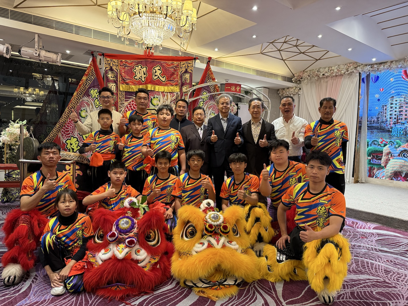 深港同脈 西鄉廟會期間喜相聚