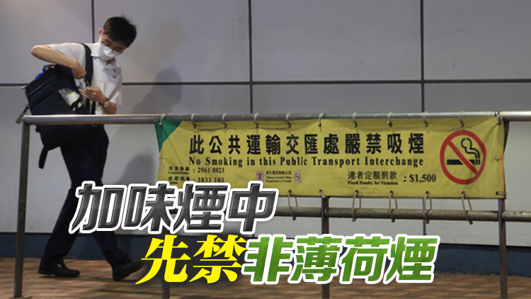 消息︰政府擬擴大禁煙範圍 最快明年次季禁公開吸電子煙