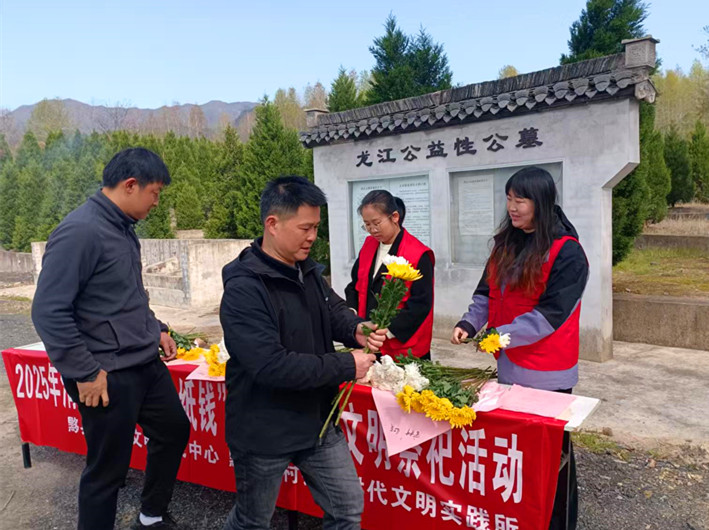 皖黟縣：加強宣傳引導  倡導文明祭祀