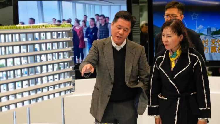 陳美寶走訪機場島 與物流業界深入交流