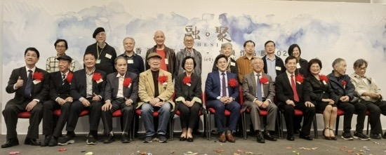 香港畫家聯會辦「融·聚」暨會員作品展