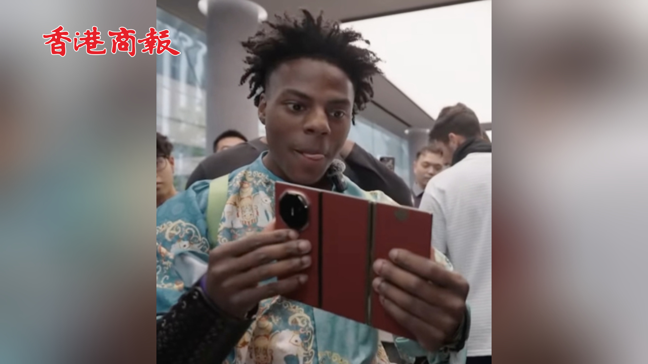 有片丨「甲亢哥」深圳直播 激情下單3台華為MateXT