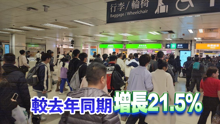 清明節假期 港澳台居民出入境275.5萬人次