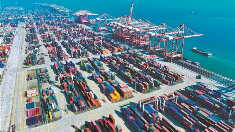 一季度廣州港外貿業務高位增長 外貿首次超越內貿