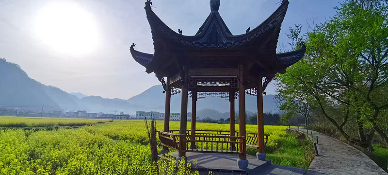 皖黟縣宏潭：「暖心驛站」點睛和美鄉村