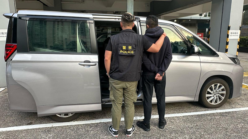 警方沙田反毒品行動 拘一男檢225萬元可卡因