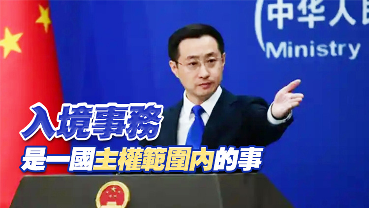 一英國議員入境香港被拒 外交部：特區政府有權處理入境個案