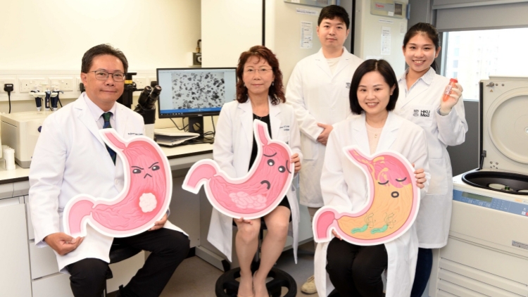 港大醫學院開發癌前模型推動胃癌預防 研究揭部分胃癌患者早期突變