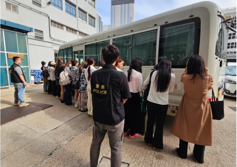 警方油尖打擊黑工 拘捕33名男女