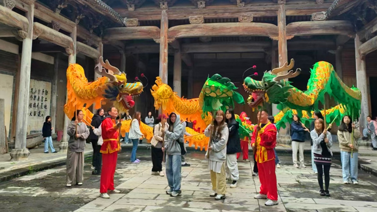 解鎖文旅融合新模式  皖黟縣碧陽鎮非遺民俗煥新彩